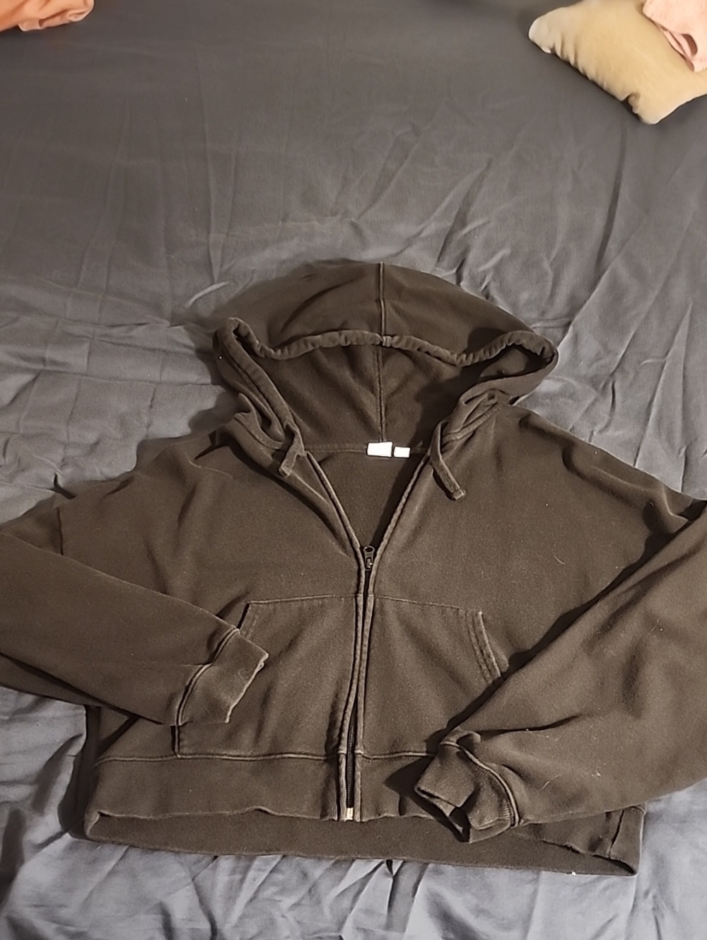 Gap Black Zip Up Hoodie Small